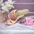 Light Pink Barbed Heels - Heels